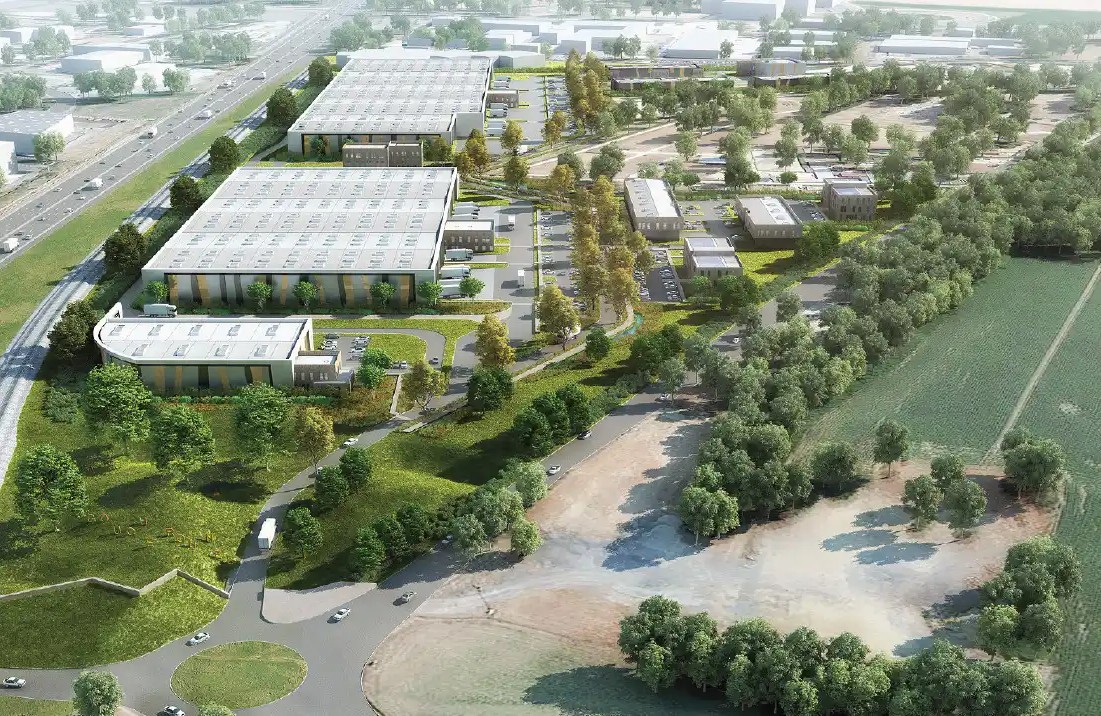 Maquette de la ZAC des Goucheronnes - La Boisse (01)