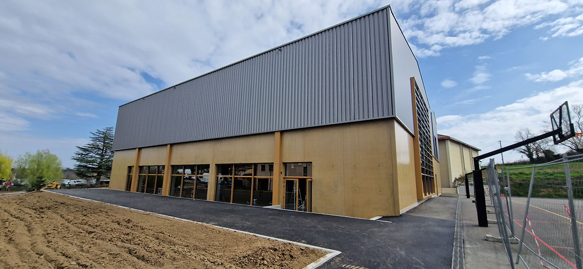 Gymnase Jacques Cœur à Lentilly (69)